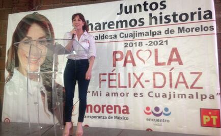 Paola Félix, de Morena, inicia campaña por alcaldía de Cuajimalpa