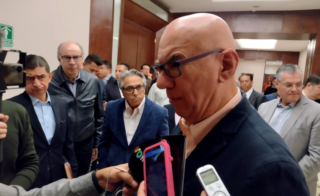 El coordinador nacional de MC, Dante Delgado, dijo que no hay ninguna diferencia entre él y Enrique Alfaro. Foto: Enrique Gómez