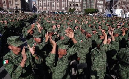 “Es la mejor celebración del Día del Ejército que hemos tenido”, dicen soldados