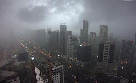 Rain covers seven districts in Mexico City