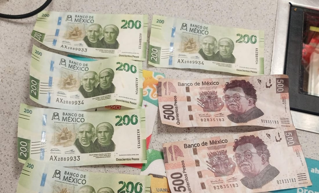 Una encuesta realizada por Banco de México muestra que sólo 66.7% recuerda o conoce dos o más elementos de seguridad de sus billetes. Foto: Especial