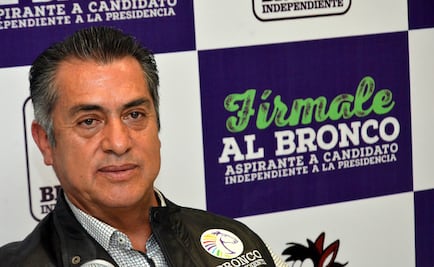 Arremete "El Bronco" contra el gabinete de AMLO
