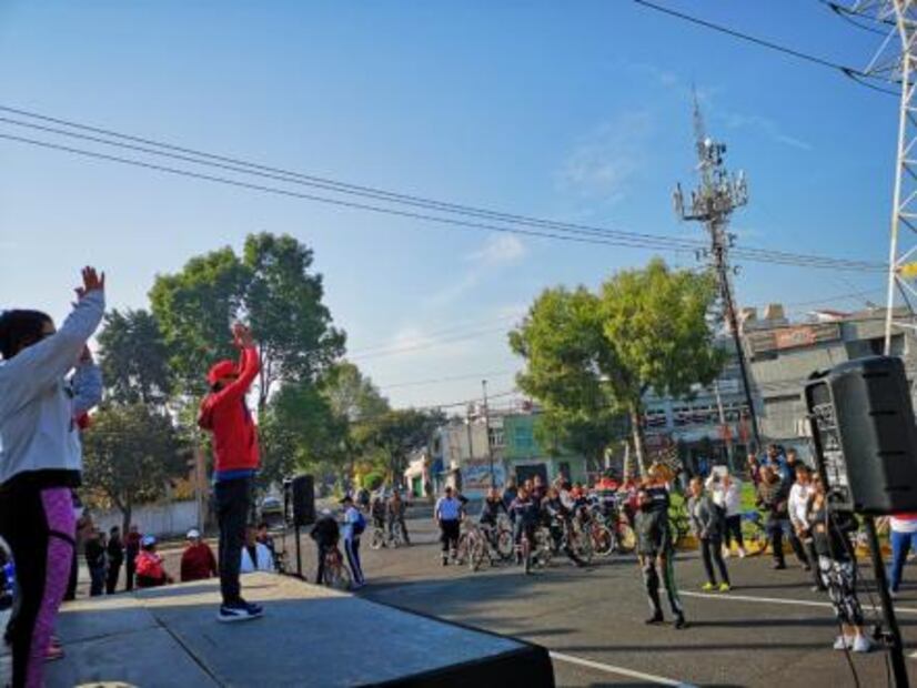 Realizan primer paseo ciclista en Azcapotzalco