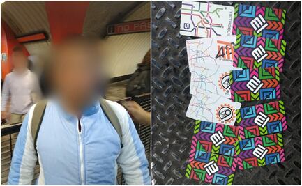 Detienen a uno por reventa de tarjetas multimodales en Metro Tacubaya