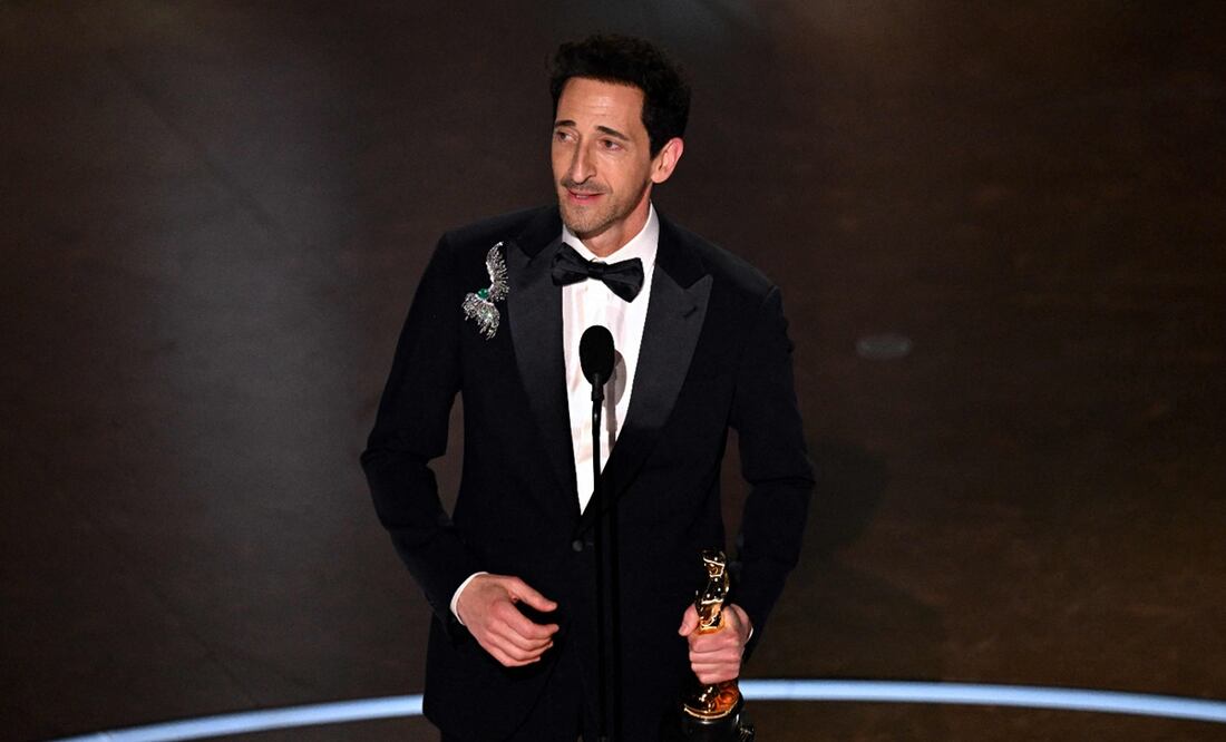 Adrien Brody, Mejor actor por el Premio Oscar.
Foto: Patrick T. Fallon / AFP
