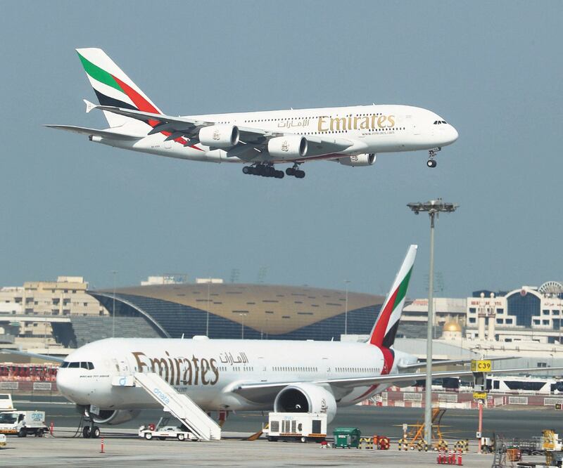 Emirates ha sido acusada de operar con subsidios de su gobierno para comprar combustible y tener tarifas aeroportuarias preferentes. ARCHIVO EL UNIVERSAL