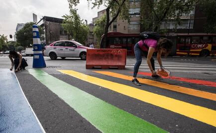Realizan primera jornada de Tequio de la diversidad en Zona Rosa