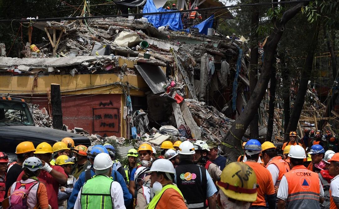 Terremoto en la Ciudad de México 2017. Foto: Archivo