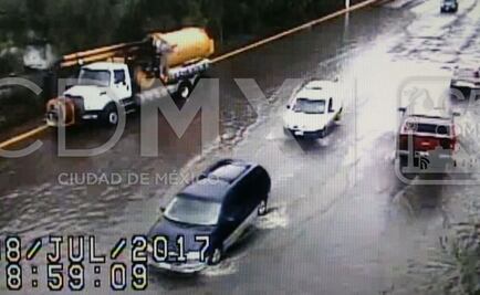 Lluvias en la CDMX provocan al menos seis inundaciones