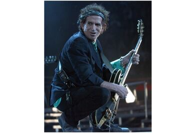 Keith Richards, toda una leyenda de la mano de The Rolling Stones