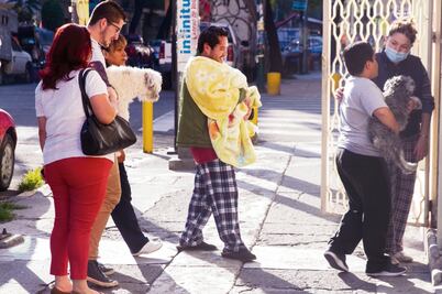 “¡Otra vez vuelve a temblar en día 19!”