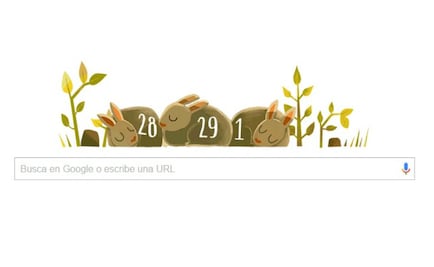 Google celebra el año bisiesto