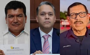 Los tres exfuncionarios sinaloenses enfrentan acusaciones por presuntos nexos con el Cártel de Sinaloa. Fotos: @cgcesp/Redes Sociales/Archivo