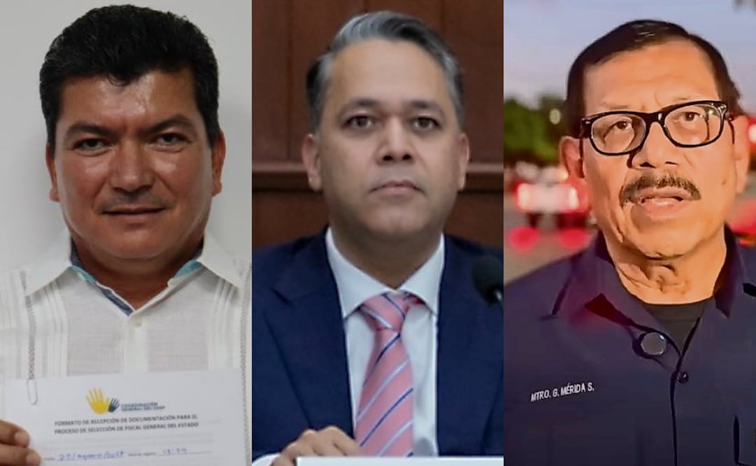 Los tres exfuncionarios sinaloenses enfrentan acusaciones por presuntos nexos con el Cártel de Sinaloa. Fotos: @cgcesp/Redes Sociales/Archivo