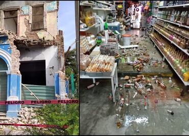 Reportan saldo blanco tras sismo de 5.5 en Oaxaca; hay daños leves en edificios