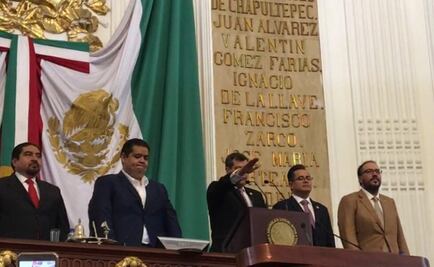 Asamblea nombra a José Ramón Amieva como jefe de Gobierno