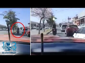 Motociclista "rafaguea" escolta funebre en Culiacán