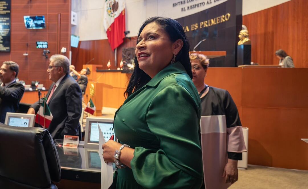 Ana Lilia Rivera dijo que Morena y sus aliados tienen como prioridad romper con los viejos esquemas de favorecer minorías. Foto: X @AnaLiliaRivra