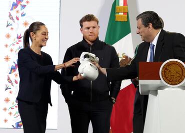 Sheinbaum, Canelo y el WBC unidos por el boxeo mexicano