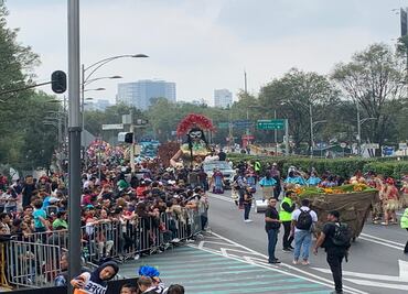 Todo listo para que arranque el mega desfile de Día de Muertos 2019