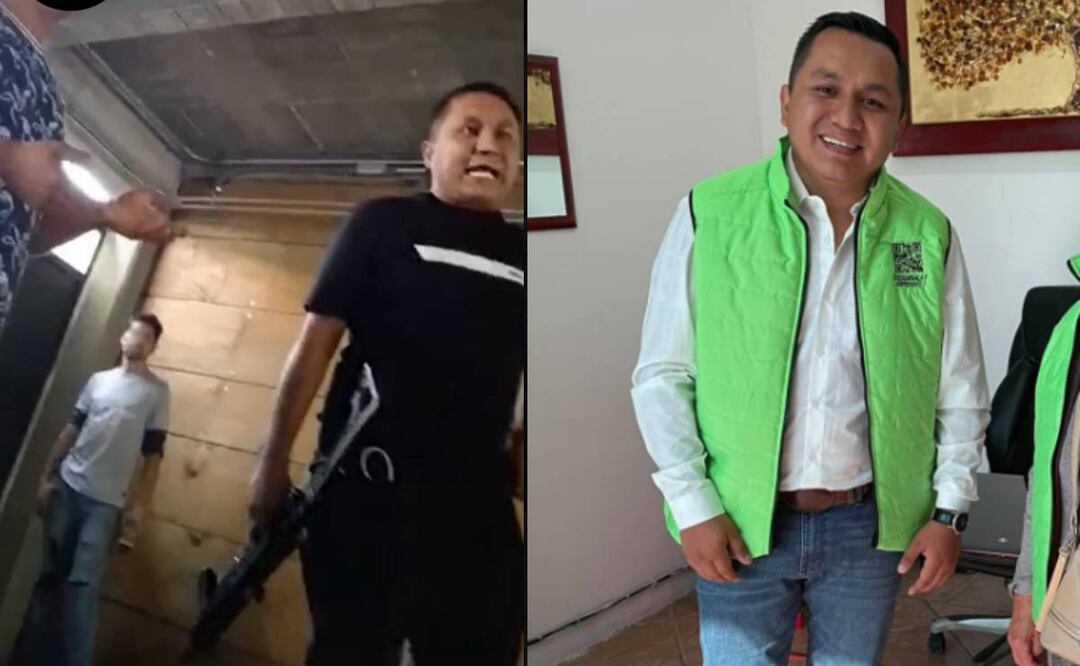 Juan Carlos Robles, vive en un departamento de Xochimilco, donde presuntamente golpeó a su casero y lleva más de 4 años sin pagar el alquiler. Tomada de @siete_letras/FB Juan Carlos Robles