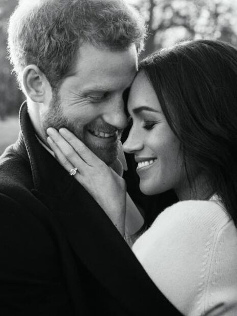 Las románticas fotos del compromiso del príncipe Enrique y Meghan