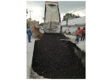 Ecatepec atendió 27 socavones durante esta temporada de lluvias