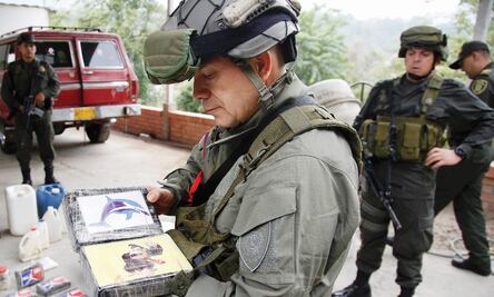Mexican drug lord arrested in Colombia