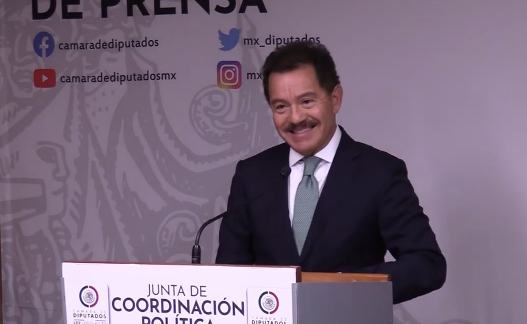 Mier fue cuestionado sobre el plagio de tesis de la ministra Yasmín Esquivel. Foto: Captura de pantalla