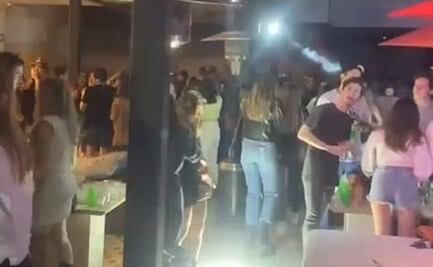 Bar en Sonora desafía al Covid-19: desalojan a cientos y lo clausuran
