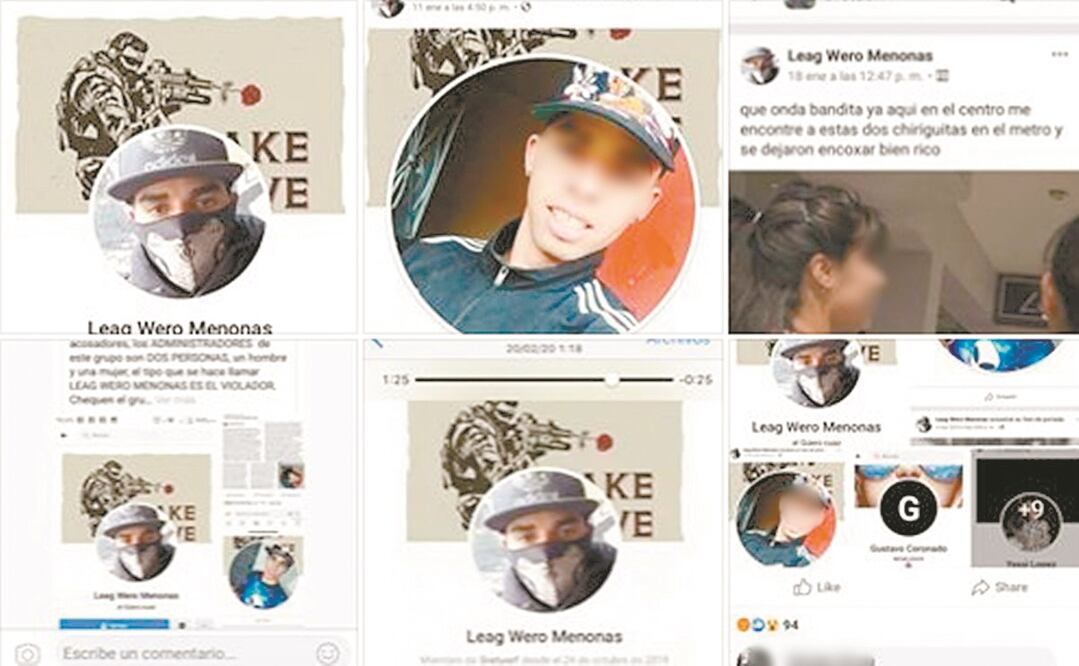 grupo de acosadores causó indignación entre mujeres de todo el país, quienes exigieron la intervención de la Policía Cibernética para identificarlos. Foto: ESPECIAL