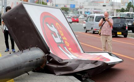 Tifón “Trami” azota Japón y deja al menos 84 heridos