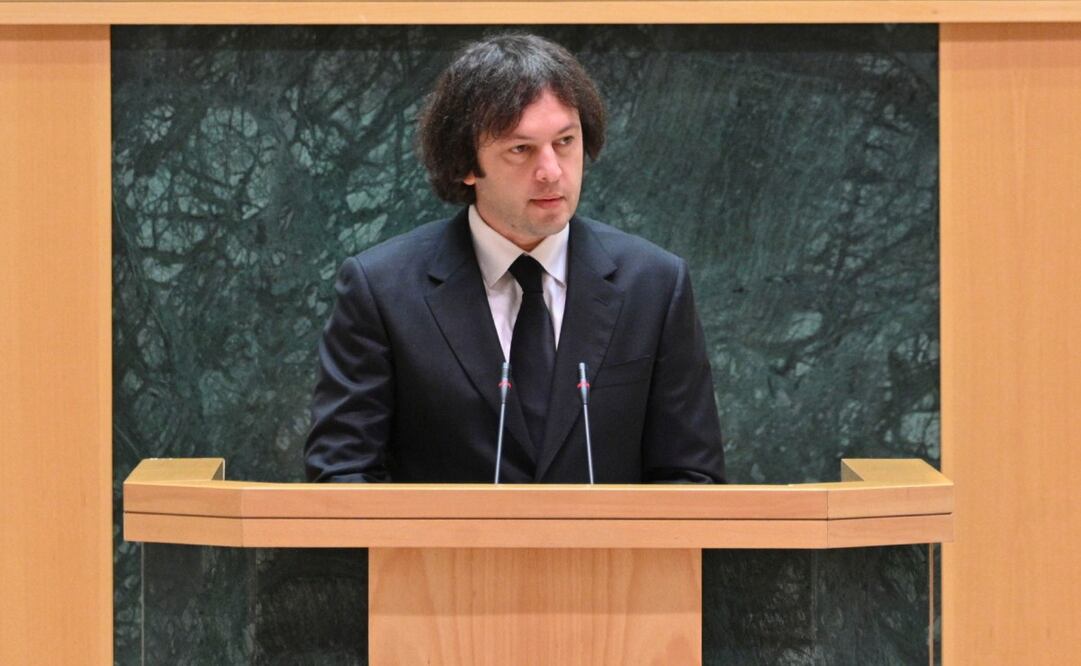 Irakli Kobajidze, primer ministro de Georgia. Foto: EFE