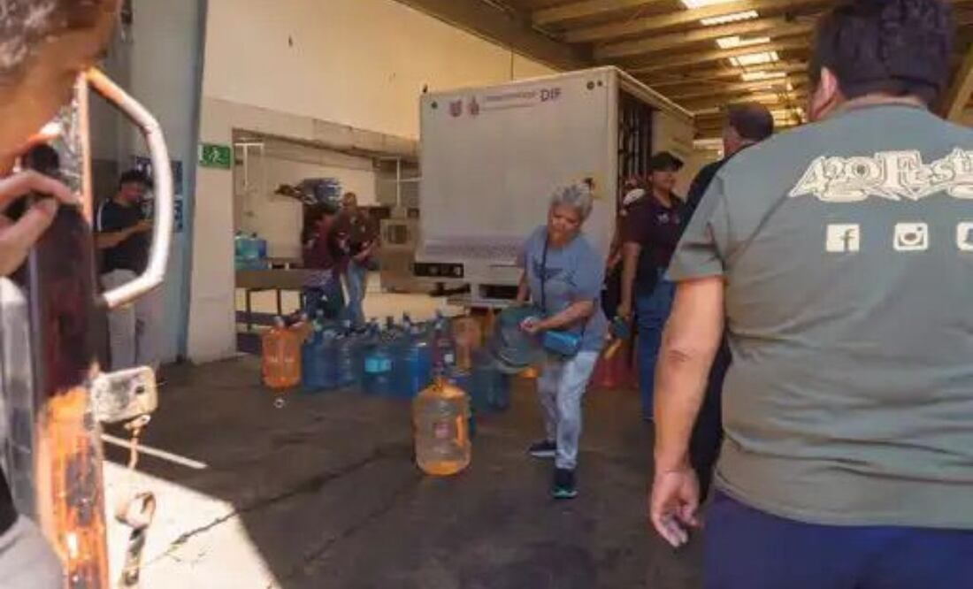 Planta purificadora del DIF "Josefa, ubicada en la colonia Segunda Ampliación Acahualtepec, alcaldía Iztapalapa.
Foto: Osmar Alvarado