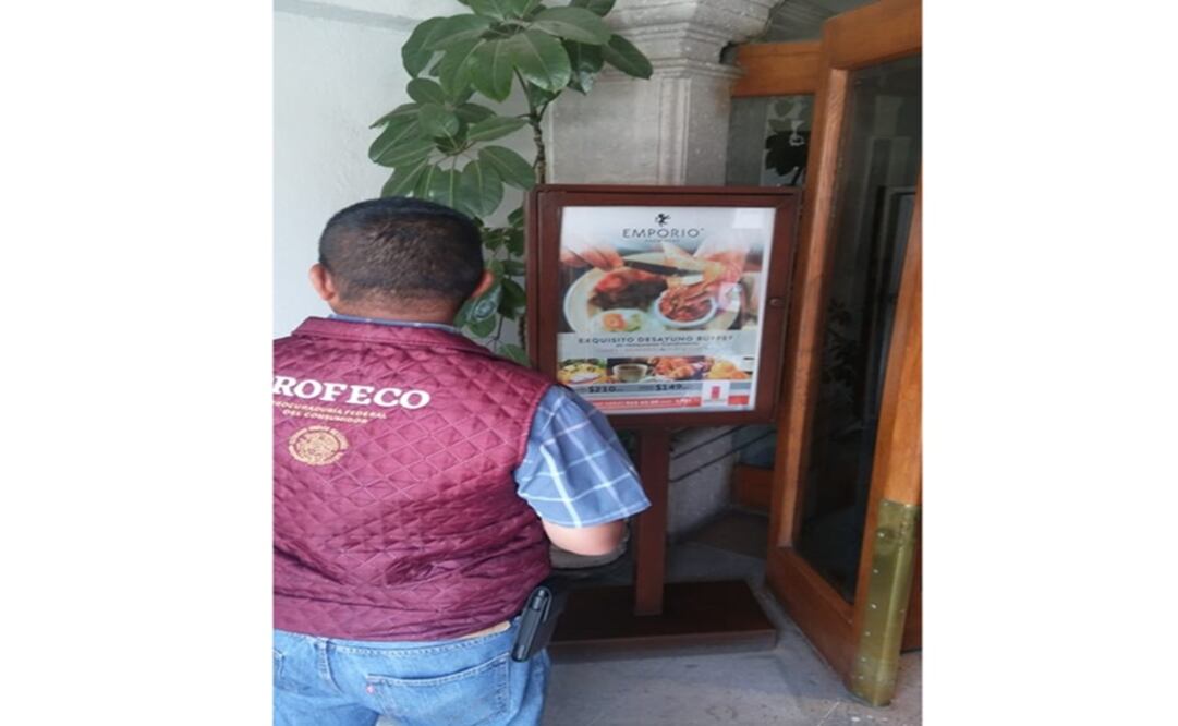 Como medida precautoria se colocaron tres sellos de suspensión, además de que se inició un procedimiento de sanción. Foto: Especial