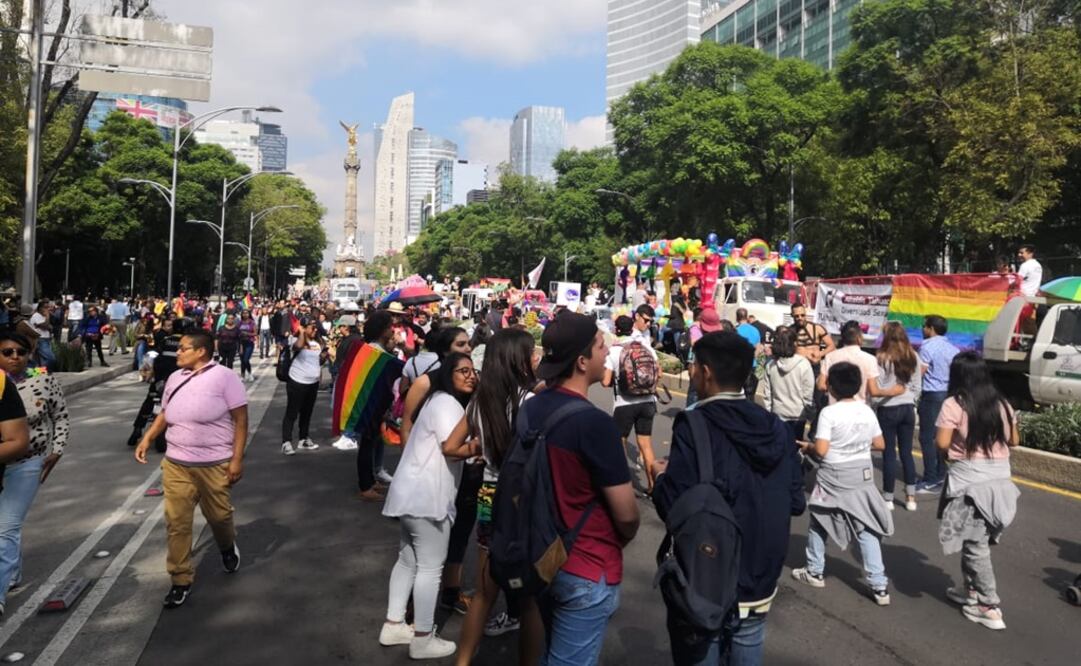 Se espera el inicio de la marcha alrededor de las 12 horas. Foto: Eduardo Hernández/EL UNIVERSAL
