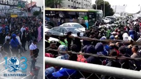 Policías federales vuelven a bloquear entrada al AICM