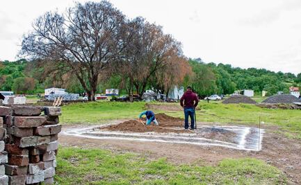 Inicia en La Saucera la reconstrucción de talleres de pirotecnia