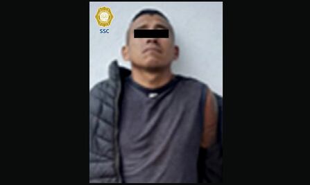 Sujeto es detenido por asaltar a mujer con machete en Milpa Alta 