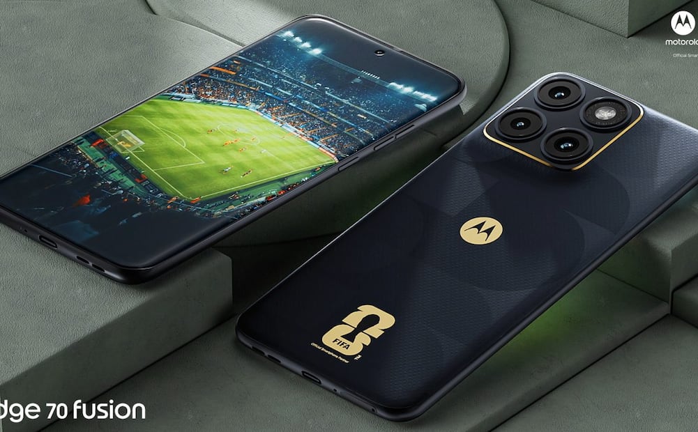 Motorola lanza una colección enfocada en la Copa Mundial de Futbol 2026. Imagen: cortesía