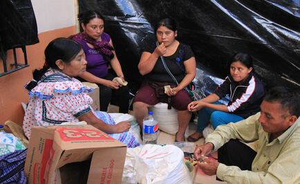 Tojolabales desplazados toman alcaldía de La Margaritas, Chiapas