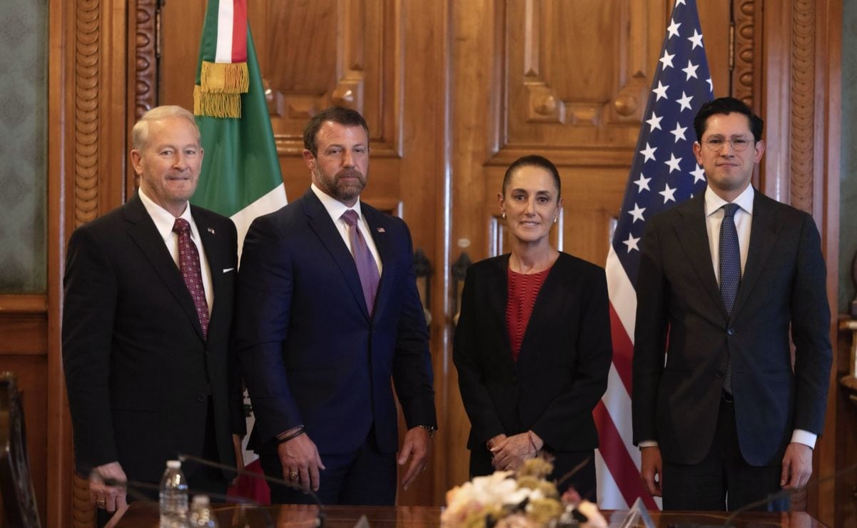 Sheinbaum se reúne con el Secretario de Seguridad Interior de EU