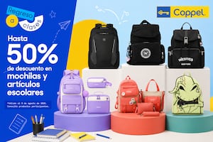 Mochilas en oferta en Coppel en línea para el regreso a clases