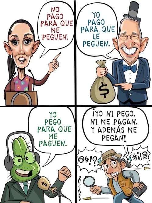 Herencia sexenal. Cartón de KEMCHS