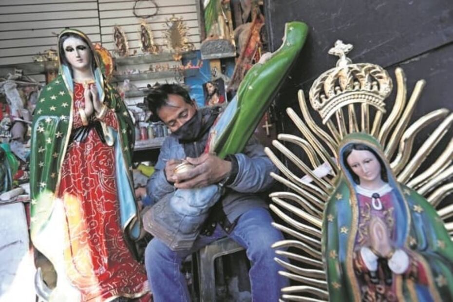 Con fe en la Virgen sobreviven la pandemia