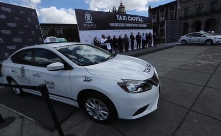 Lanzan "Taxi Capital", programa de servicio de taxis con gas natural en Toluca
