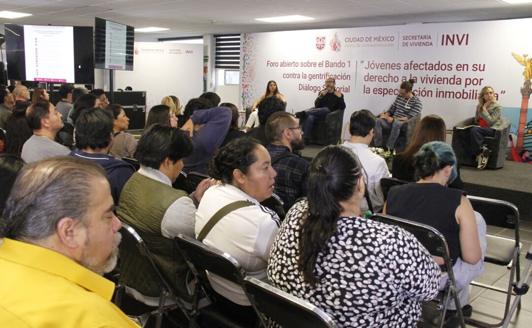 Jóvenes exigen vivienda digna; denuncian especulación inmobiliaria y desplazamiento en CDMX. Foto: Especial