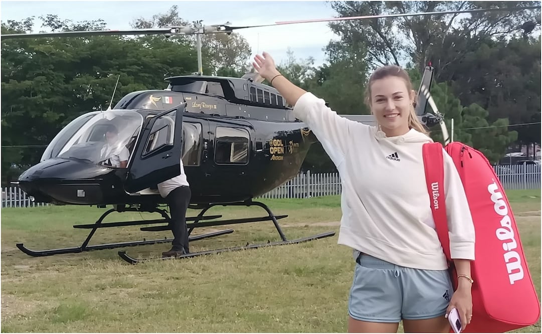 Las tenistas se dijeron encantadas con el servicio. Foto: Arturo Sanguino/EL UNIVERSAL