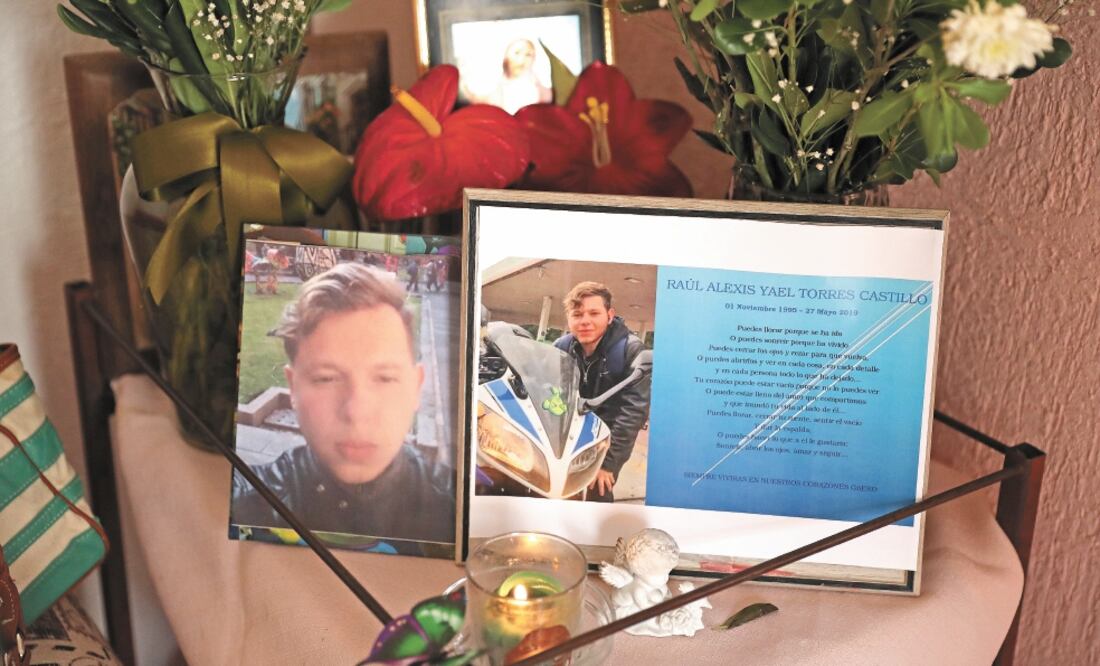 Alexis Yael estudiaba el cuarto semestre de Derecho en la FES Aragón; fue utilizado como escudo humano en un ajuste de cuentas a un vecino de la Morelos. Foto/ VALENTE ROSAS. EL UNIVERSAL