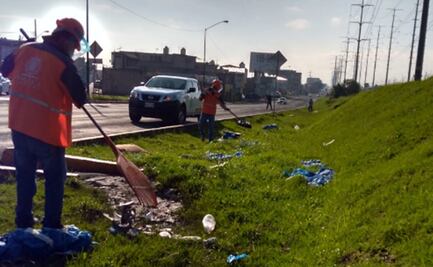 Alcalde de Toluca pide no lanzar material quirúrgico a la vía pública por Covid-19